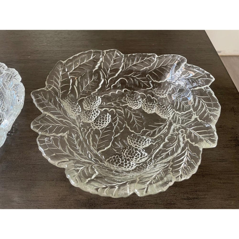 Glass Candy Dish Set
